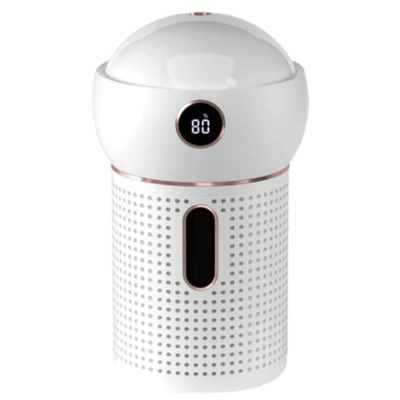 Umidificator incarcare USB 3 in 1 cu proiector cer instelat pulverizare silentioasa 650ml Alb