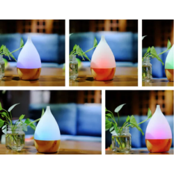 Umidificator LED 150ml Difuzor pentru Aromaterapie USB cu varf alb