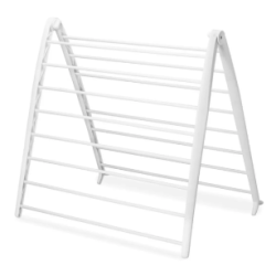 Uscator de rufe pliabil compact 16 suporturi 165 x 68 cm alb