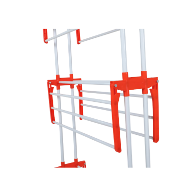 Uscator de rufe vertical pliabil cu suport de umerase Portocaliu