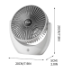 Ventilator de birou silentios multifunctional cu 3 trepte de viteza FAN Ventilator de birou silentios multifunctional cu 3 trepte de viteza FAN
