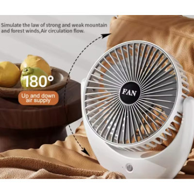 Ventilator de birou silentios multifunctional cu 3 trepte de viteza FAN Ventilator de birou silentios multifunctional cu 3 trepte de viteza FAN