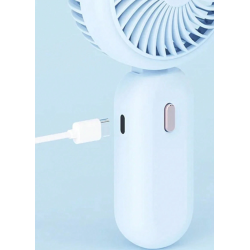Ventilator de mana portabil cu display de mare viteza incarcare USB