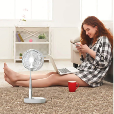 Ventilator de masa fara fir pliabil foarte silentios