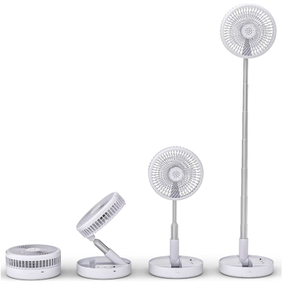 Ventilator de masa fara fir pliabil foarte silentios