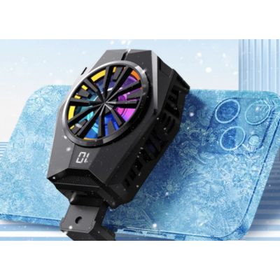 Ventilator de racire pentru telefon cu afisaj digital USB C Andowl Q CL8