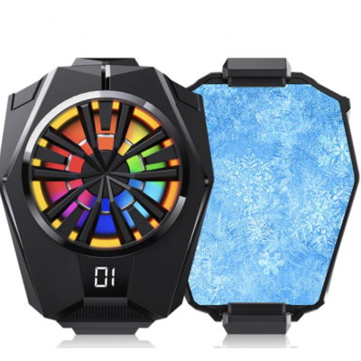 Ventilator de racire pentru telefon cu afisaj digital USB C Andowl Q CL8