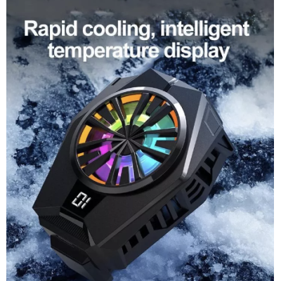 Ventilator de racire pentru telefon cu afisaj digital USB C Andowl Q CL8