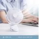Ventilator portabil 6 inci Cu functie de clip Pliabil USB 2400MAH 4 trepte viteza