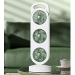 Ventilator puternic de birou reincarcabil cu design Triplu acumulator reincarcabil