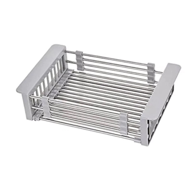 Vesela Multifunctionala Extensibila 30-44 x 21.5 x 9 cm Inox si Polipropilena
