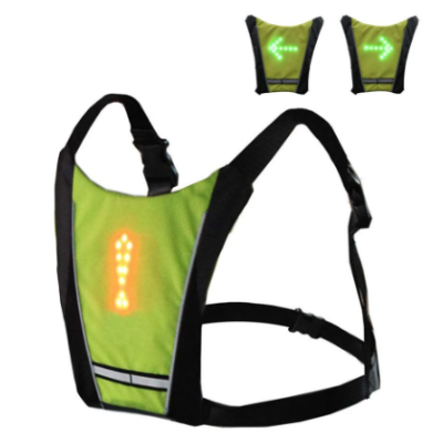 Vesta reflectorizanta, semnalizare LED, telecomanda