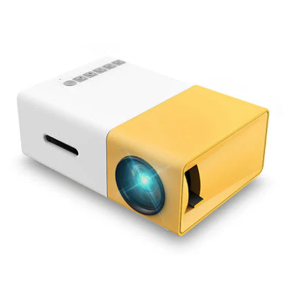 Videoproiector LED mini portabil YG300 de 400 / 600 LM 1080P Full Hd