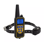 Zgarda Electrica Reincarcabila Pentru Dresaj Caini Autonomie Mare  Rezistenta La Ploaie