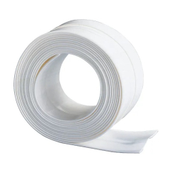 UB 2 x Banda lata 22 mm adeziva etansare pentru baie din plastic Alb 3 M