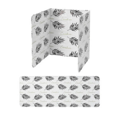 2 x Protectie aragaz pentru gatit antistropire model frunze