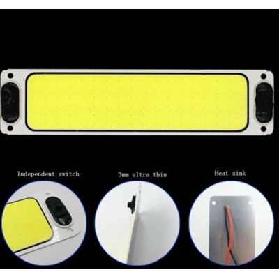 2x Placa COB plafon 16w Lampa auto 108 LED 12/24 v