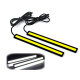 UB Set 2 benzi DRL auto albe LED COB puternic