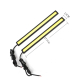 UB Set 2 benzi DRL auto albe LED COB puternic
