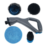 Perie pentru curatare cu 3 capete Muscle Scrubber 