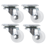 4 X Roti Albe MEDII 75mm Pivotante Albe ROTILE
