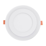 Aplica Bicolora 15W Led MAT  incastrabila in tavan fals rigips