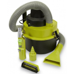 Aspirator Auto 12v Rotund Turbo Verde pentru Murdarie Umeda si Uscata