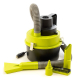 Aspirator Auto 12v Rotund Turbo Verde pentru Murdarie Umeda si Uscata