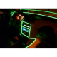 Banda Led Auto 12v Neon Verde Droser Putere 5w Fir 2 Metri