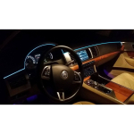 Banda Led Neon Albastra 12V Auto Droser Putere 5w FIR 2 Metri OF