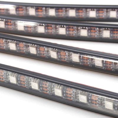 Benzi Ambientale 12LED Auto 8 Culori Telecomanda