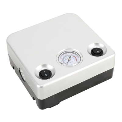 Compresor Auto AC595 12V 80PSI  Argintiu Patrat