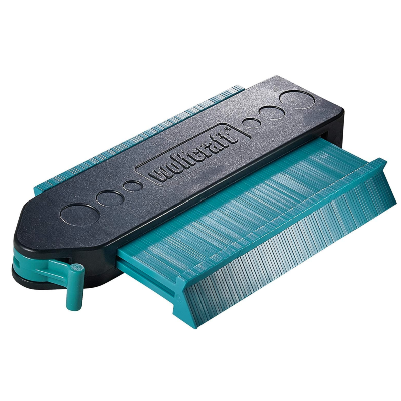 Contur din plastic Profilare Ecartament negru WolfCraft Mare