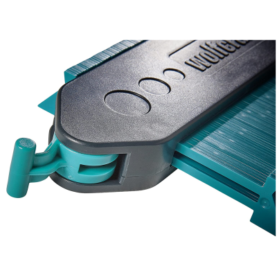 Contur din plastic Profilare Ecartament negru WolfCraft Mare