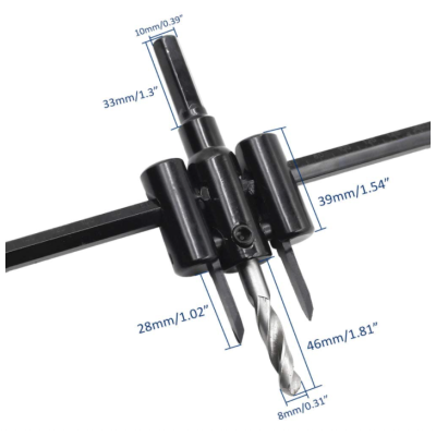 Cutter Circular Reglabil