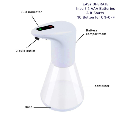 Dozator Sapun 480MLAutomat cu Senzor