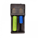 Incarcator Acumulatori 18650 MS-282AX 4.2V Li-Ion cu 2 Porturi la Priza 220V
