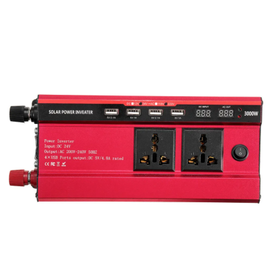 Invertor de Tensiune XUYUAN 12V-220V 2000W Negru