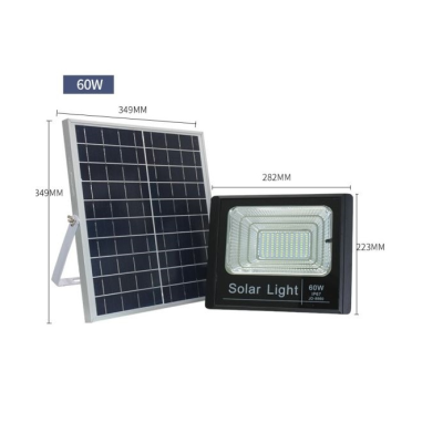 Kit Proiector 60W LED SMD JNI cu Panou Solar Si Telecomanda