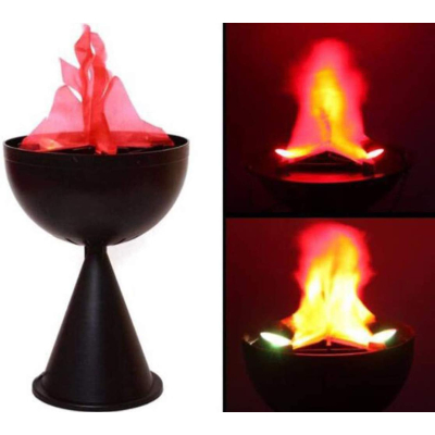 Lampa Decorativa Flacara cu Stand