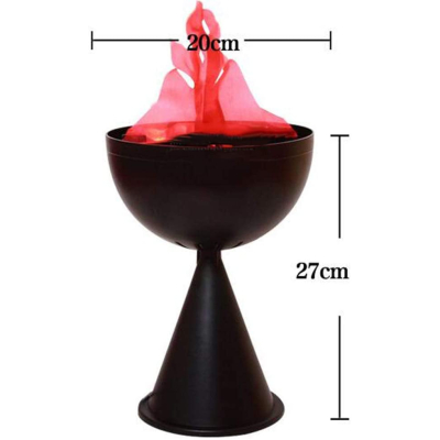 Lampa Decorativa Flacara cu Stand