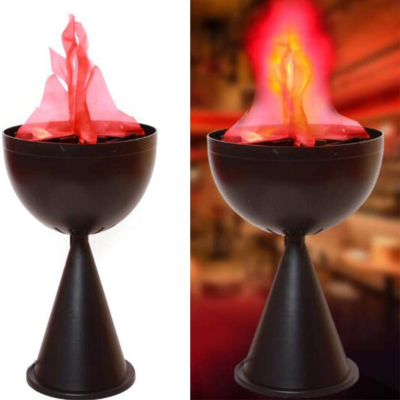 Lampa Decorativa Flacara cu Stand