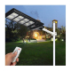 Lampa Stradala 180W LED SMD 8 CASETE Cu Panou Solar si Telecomanda