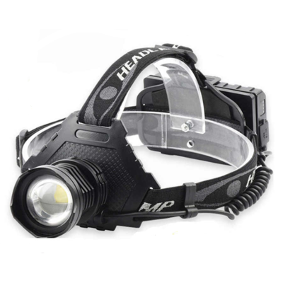 Lanternă LED de cap cu Zoom, P70