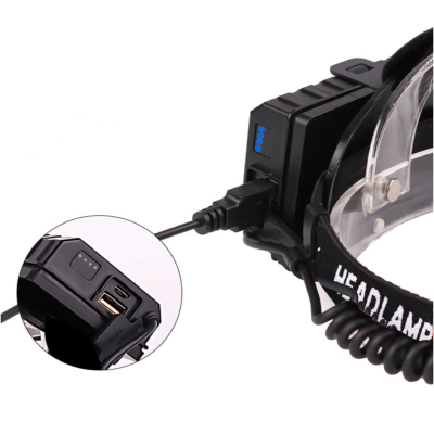 Lanternă LED de cap cu Zoom, P70