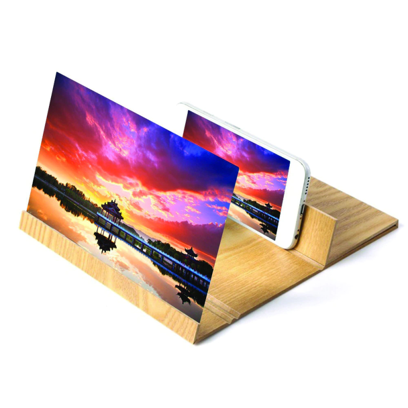Lupa cu efect 3D model LEMN Mdf pentru telefoane mobile - PE14.3370