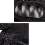 Manusi Biker L NEGRE Jumatate de deget