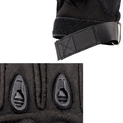 Manusi Biker L NEGRE Jumatate de deget