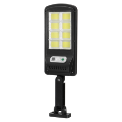 Mini Proiector 160 LED COB 8 CASSETE cu panou solar senzor de miscare si lumini HA