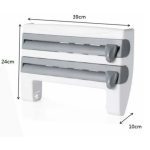 Organizator suport pentru hârtie, 4 în 1